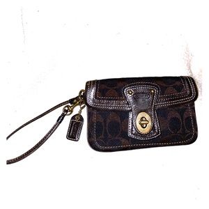 Coach wristlet
